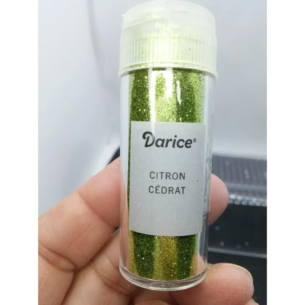Recollections Darice Mixed Lot Glitter 8 Bottles Fine Craft DIY Scrapbooking
